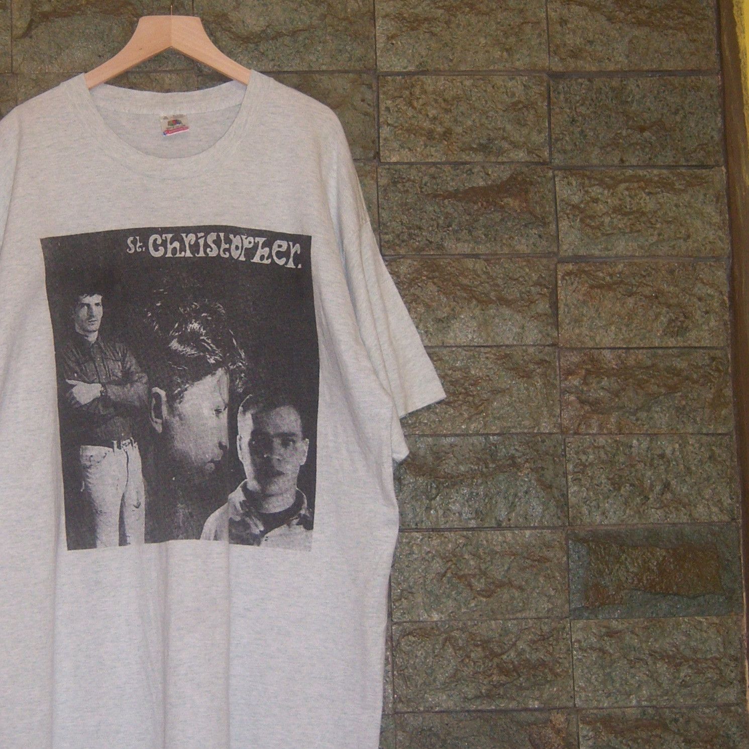 Band Tees × Vintage 90s St Christopher You Deserve More Than A Maybe Size US XL / EU 56 / 4 - 3 Thumbnail