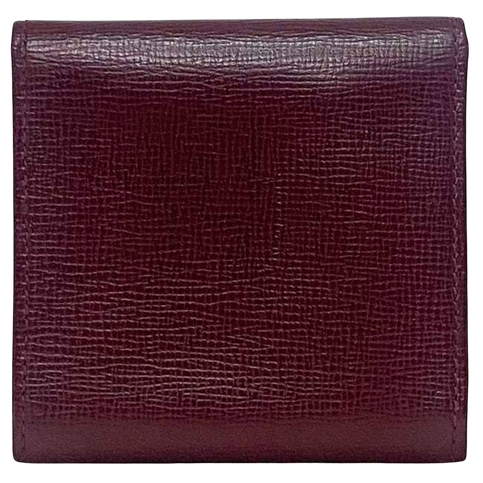 Cartier Red Leather Wallet