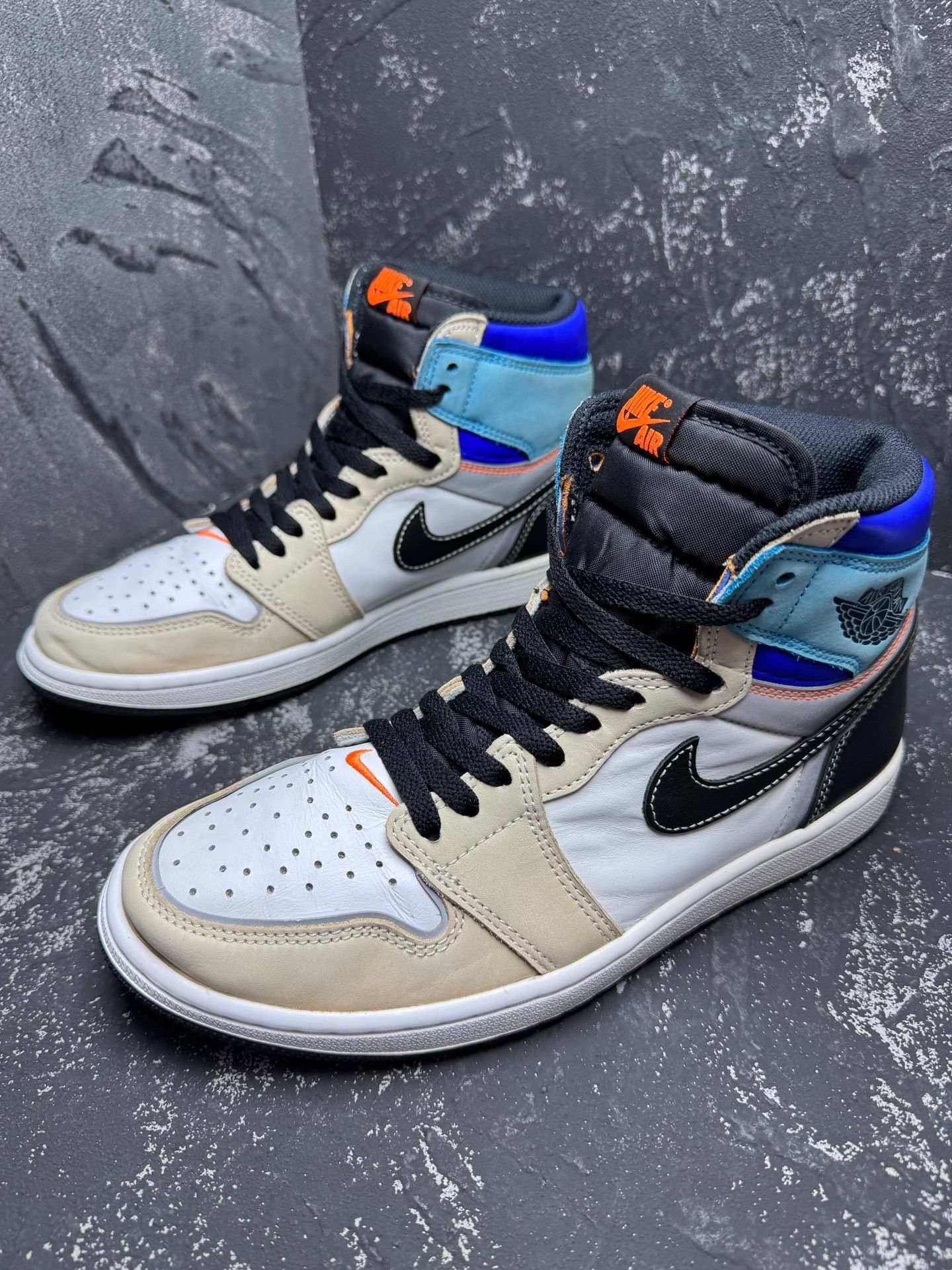 Nike Nike Patchwork Black Lowtop Sneakers 9.5 Men Size US 9.5 / EU 42-43 - 1 Thumbnail