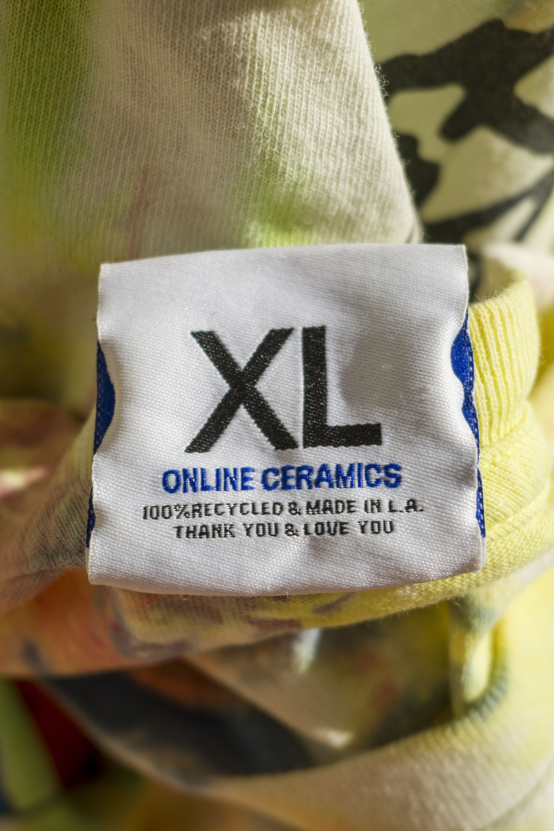 Online Ceramics Happiness is an Inside Job Tie-dye t-shirt Size US XL / EU 56 / 4 - 6 Thumbnail