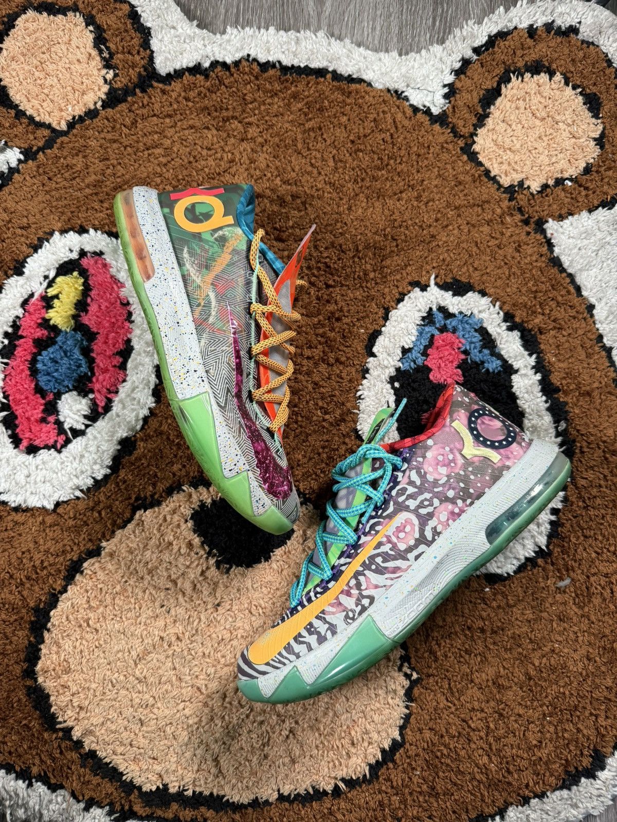 Nike KD What The KD2014 Kevin Durant 669809-500 (Sole Sep)