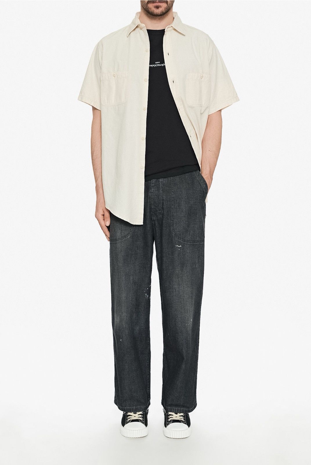 Maison Margiela Last Maison Margiela Distressed Jeans With Paint Splatters Size US 30 / EU 46 - 4 Thumbnail