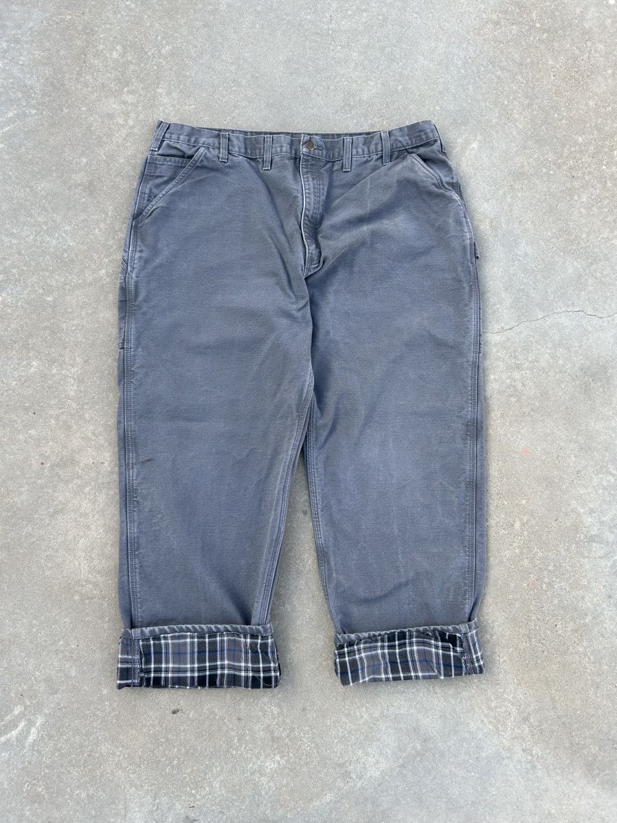 Carhartt Carhartt Flannel Lined Carpenter Pants Size US 38 / EU 54 - 3 Thumbnail
