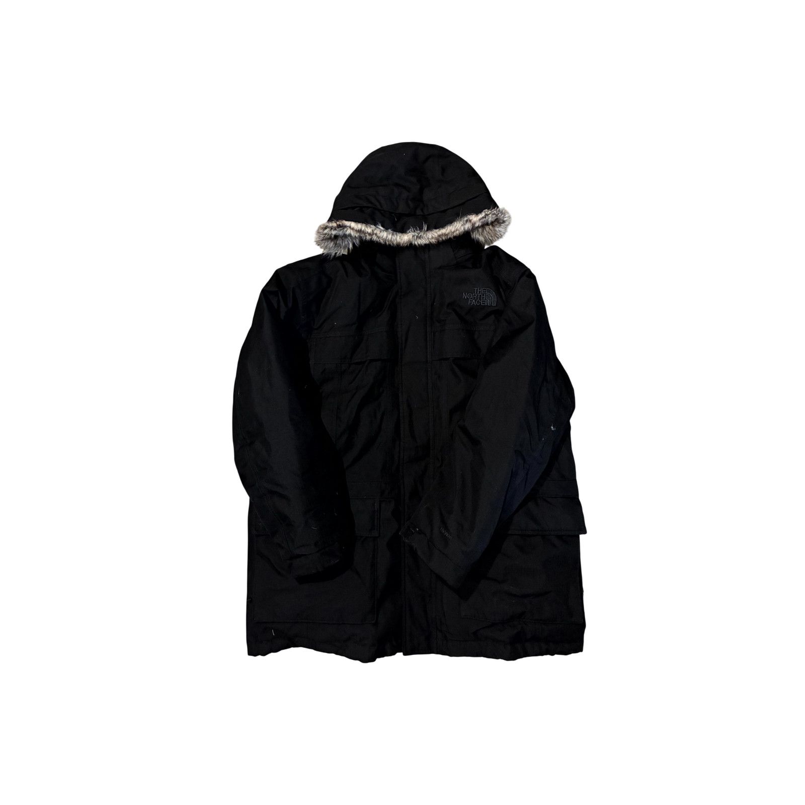 The North Face The North Face 700 Down Parka (With Fur) Black Puffer Jacket Size US XXL / EU 58 / 5 - 1 Thumbnail