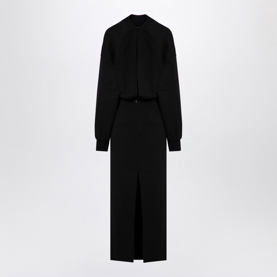 THE ANDAMANE o1d2blof1024 Midi Dress In Black Size S / US 4 / IT 40 - 2 Thumbnail