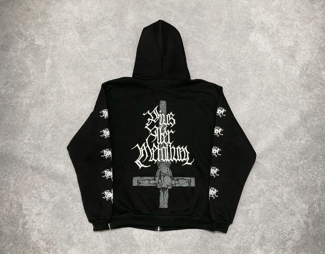 Band Tees Zip-hoodie Behexen - By the Blessing of Satan - black metal Size US L / EU 52-54 / 3 - 5 Thumbnail