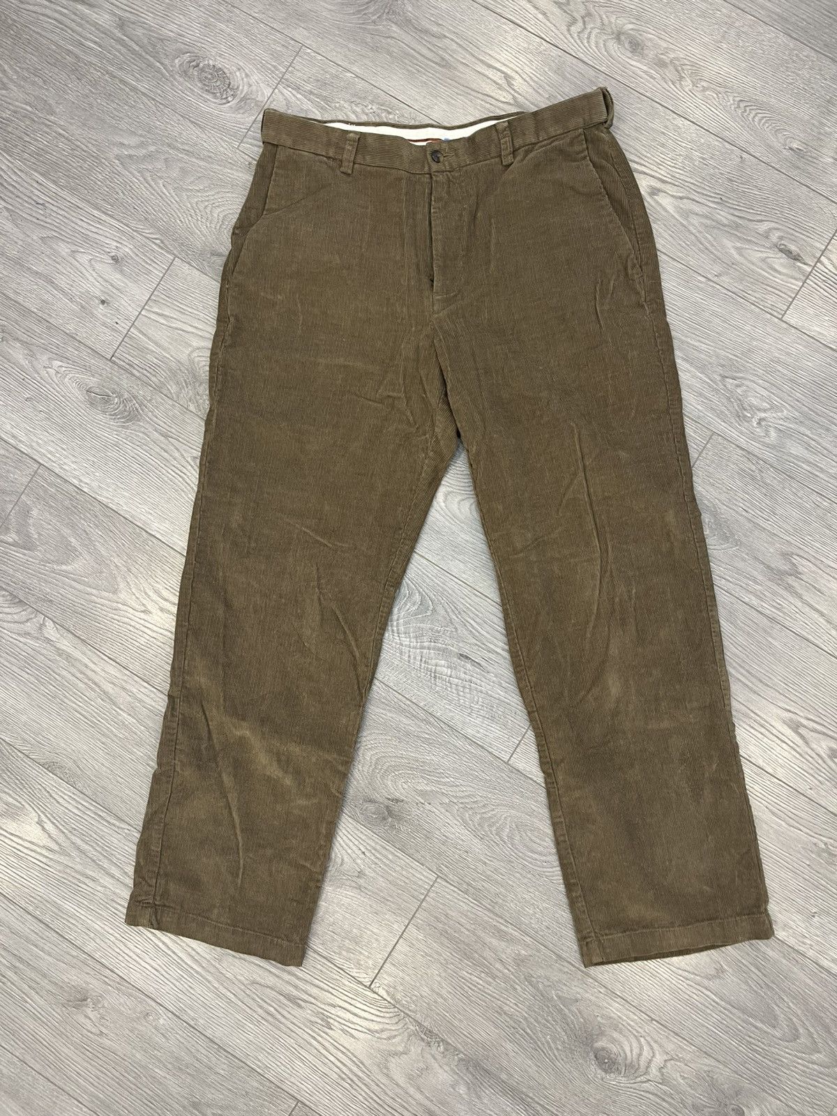 Haggar Corduroy brown pants Size US 32 / EU 48 - 2 Thumbnail