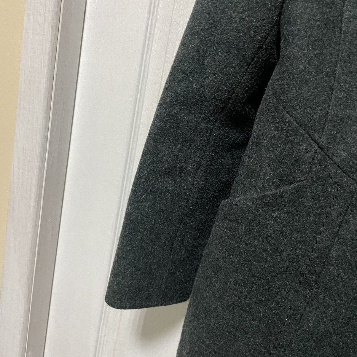 If Six Was Nine × Le Grande Bleu (L.G.B.) × Tornado Mart Angora Mart Japanese Egoist Hairy Fur Coat Jacket blazer Size XL / US 12-14 / IT 48-50 - 4 Thumbnail