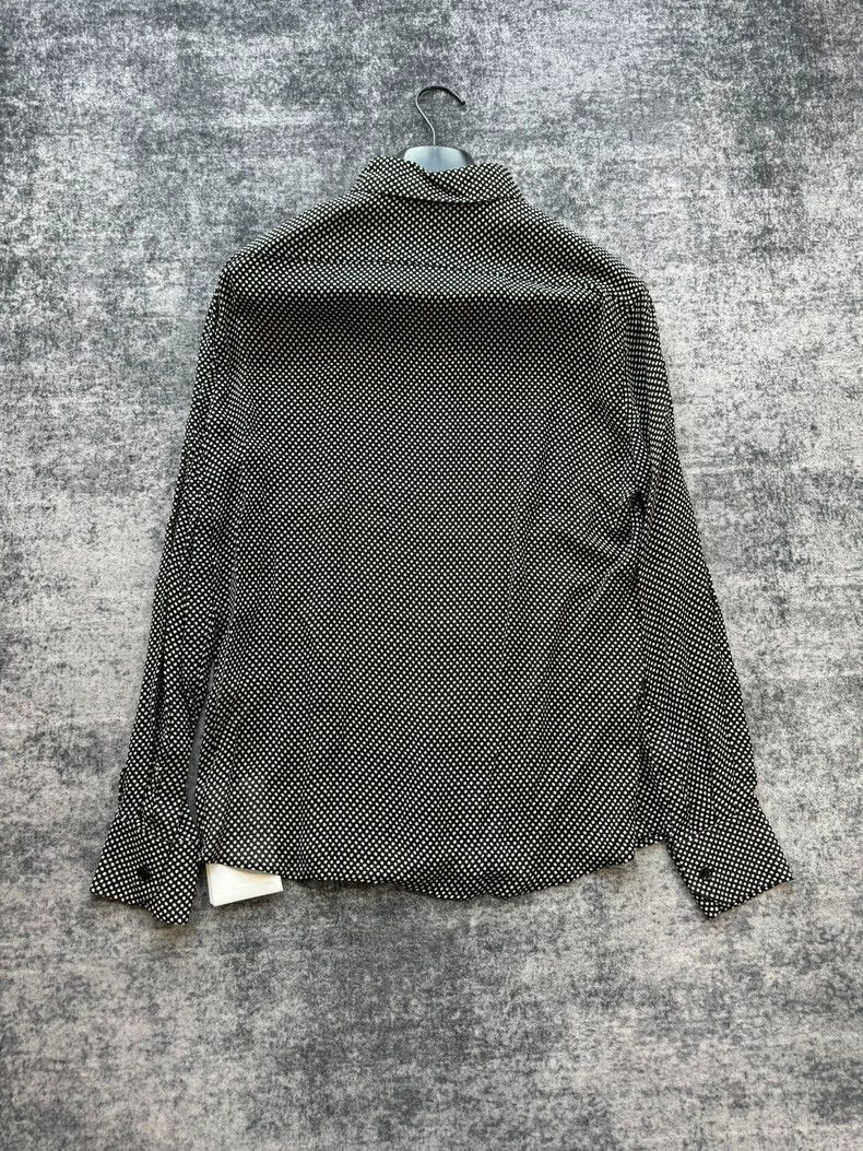 Celine Celine Black and White Polka Dot Shirt Size US S / EU 44-46 / 1 - 2 Thumbnail
