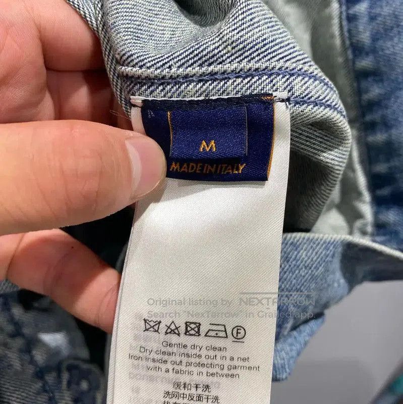 Other Louis Vuitton Blue Cotton Men’s Jacket . Size US M / EU 48-50 / 2 - 4 Thumbnail
