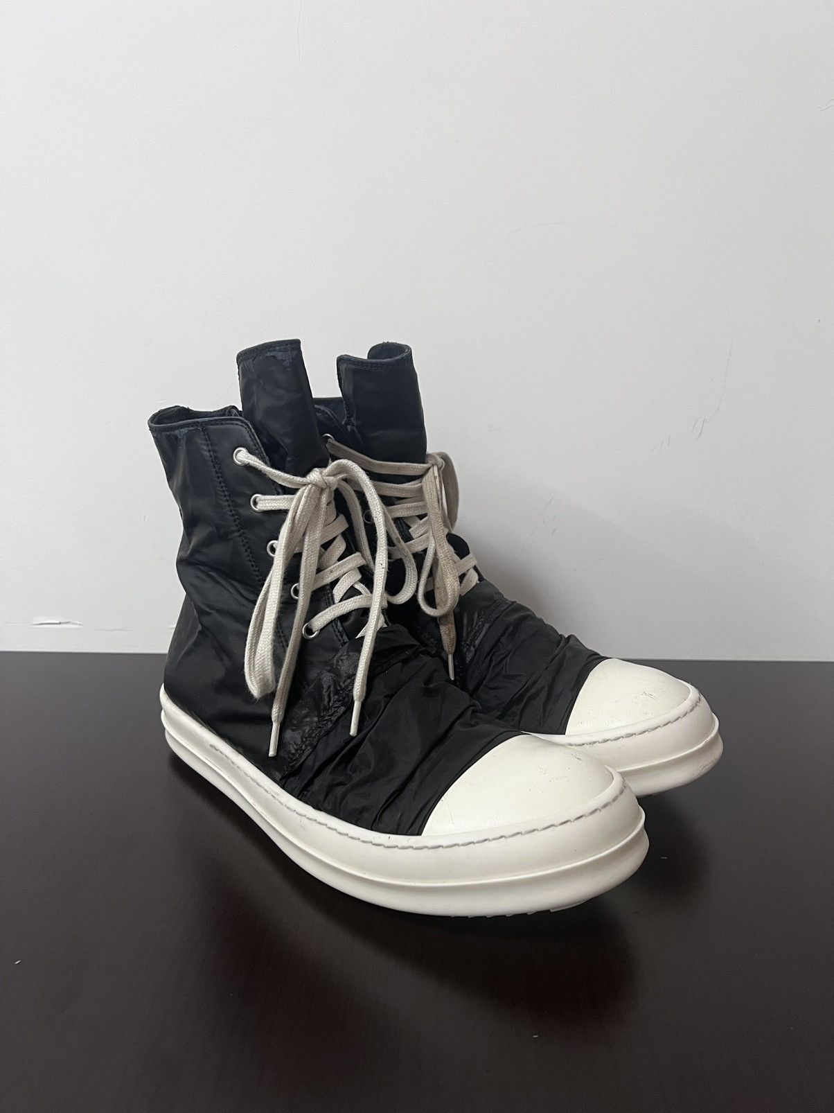 Rick Owens Drkshdw Rick owens drkshdw ramones high top sneakers sz43 Size US 10 / EU 43 - 5 Thumbnail