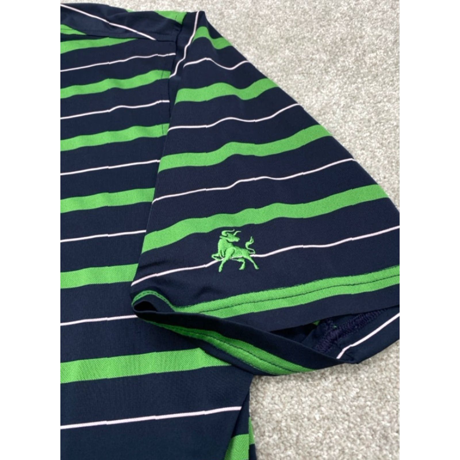 Footjoy FootJoy Polo Shirt Men XL Short Sleeve Multicolor Striped Polo Golf Shirt 5266 Size US XL / EU 56 / 4 - 4 Thumbnail