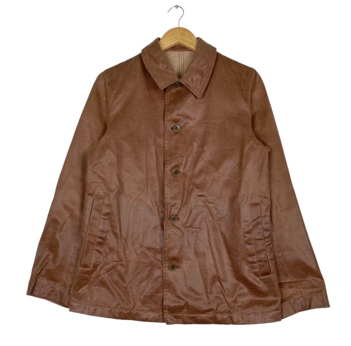 Japanese Brand × Melrose × Vintage 💥MELROSE RICH BROWN BUTTON JACKET Size US M / EU 48-50 / 2 - 1 Thumbnail