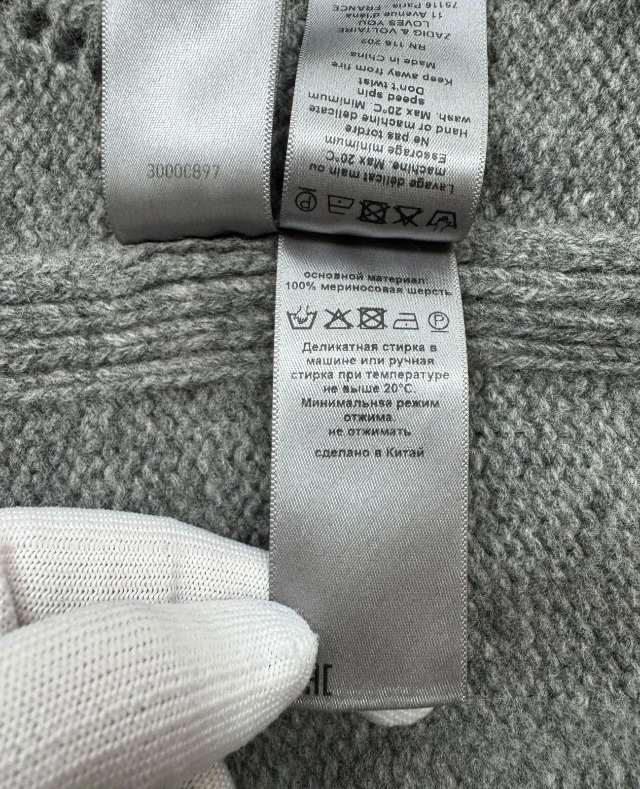 Zadig & Voltaire Zadig & Voltaire Zaddicted Wool Sweater size S Size S / US 4 / IT 40 - 14 Thumbnail