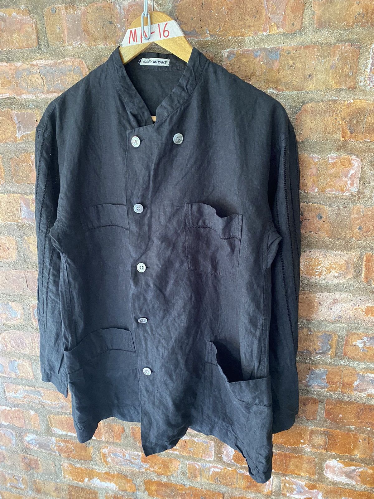 Issey Miyake 🔥SS91 Issey Miyake Hemp Light Jacket Size US M / EU 48-50 / 2 - 5 Thumbnail