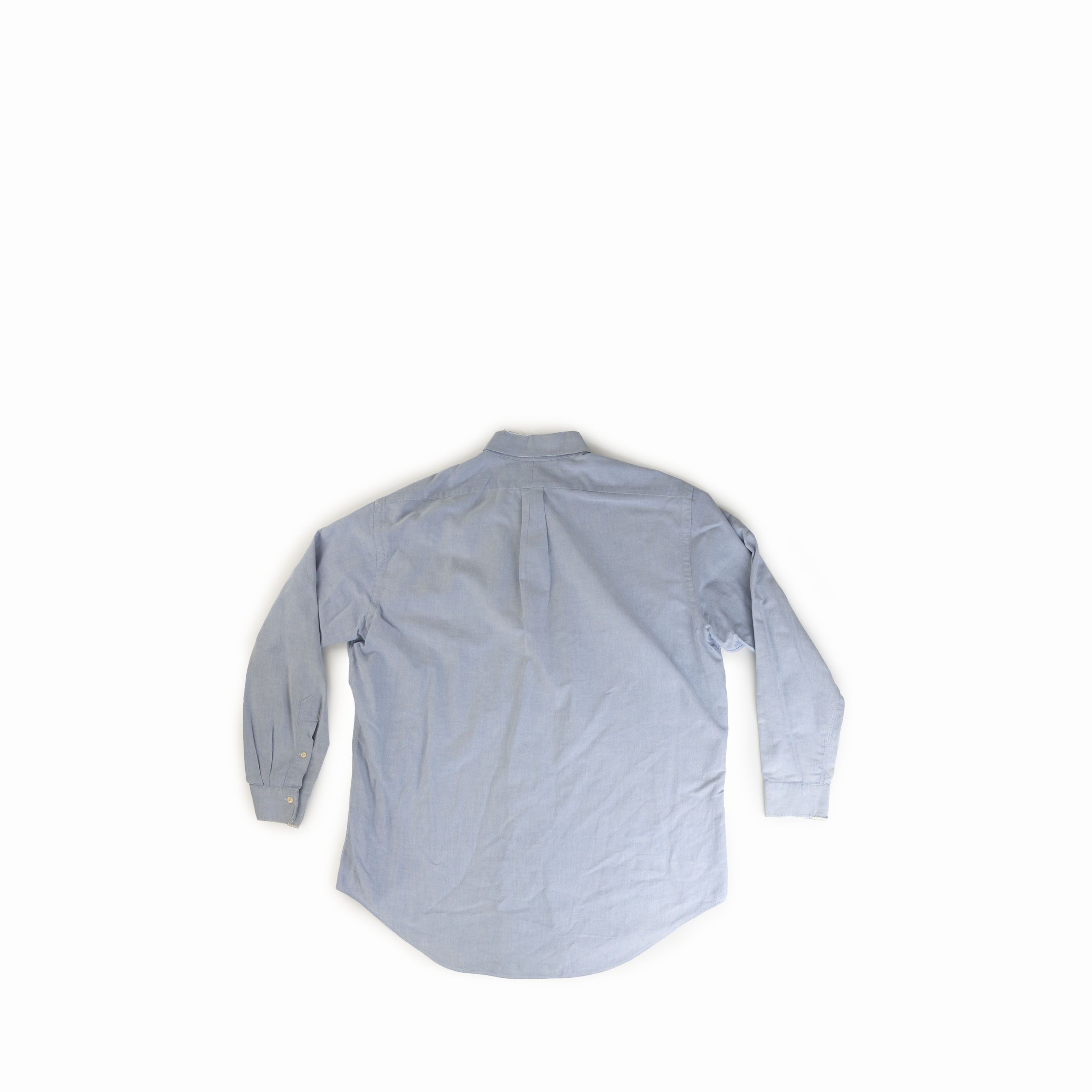 Polo Ralph Lauren × RRL Ralph Lauren × Ralph Lauren Vintage 1990's Polo Ralph Lauren Chambray Button Shirt Size US L / EU 52-54 / 3 - 2 Thumbnail