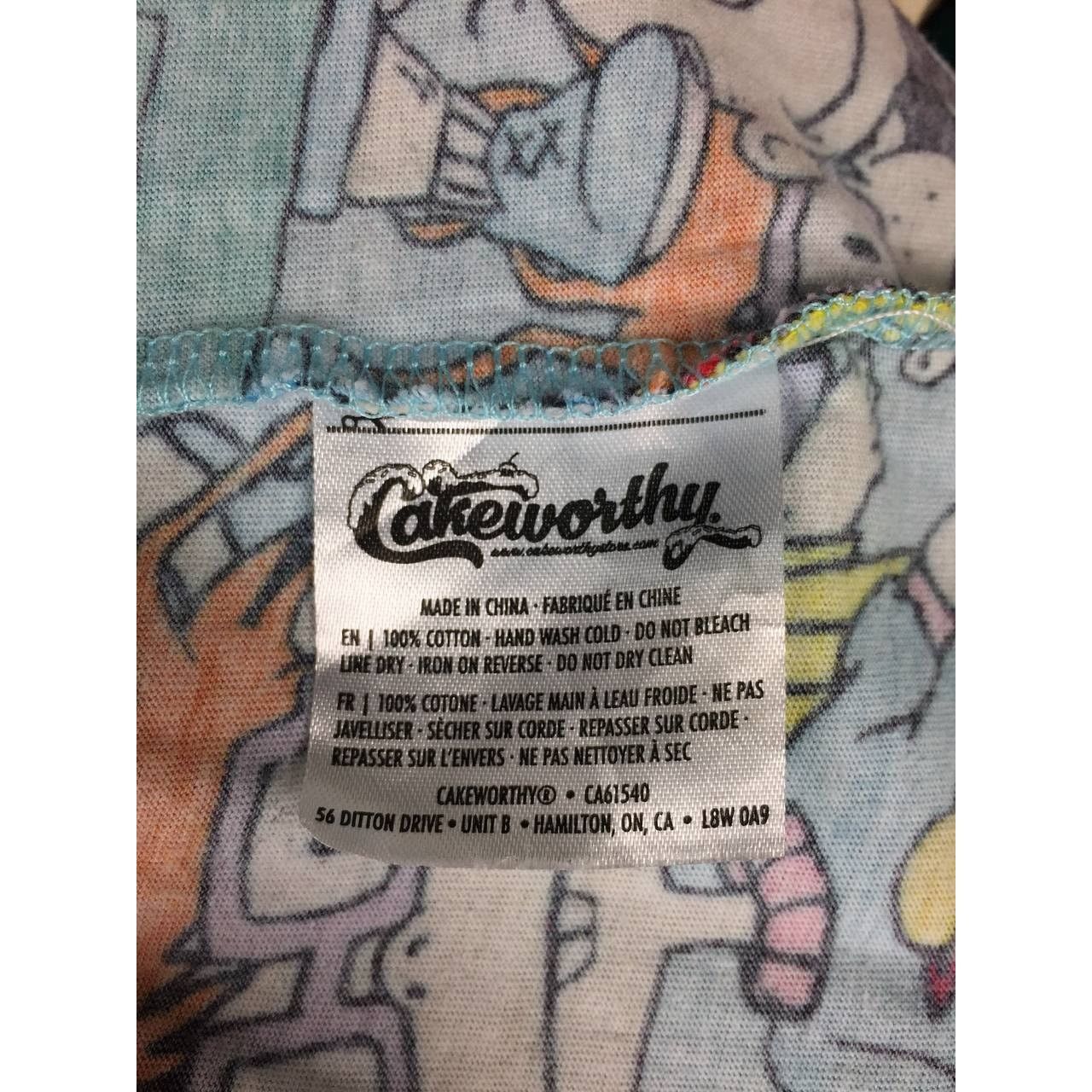 Cartoon Network × Nickelodeon × Vintage Cakeworthy X Box Lunch Rugrats Nickelodeon Cartoon Tee Size US M / EU 48-50 / 2 - 7 Thumbnail