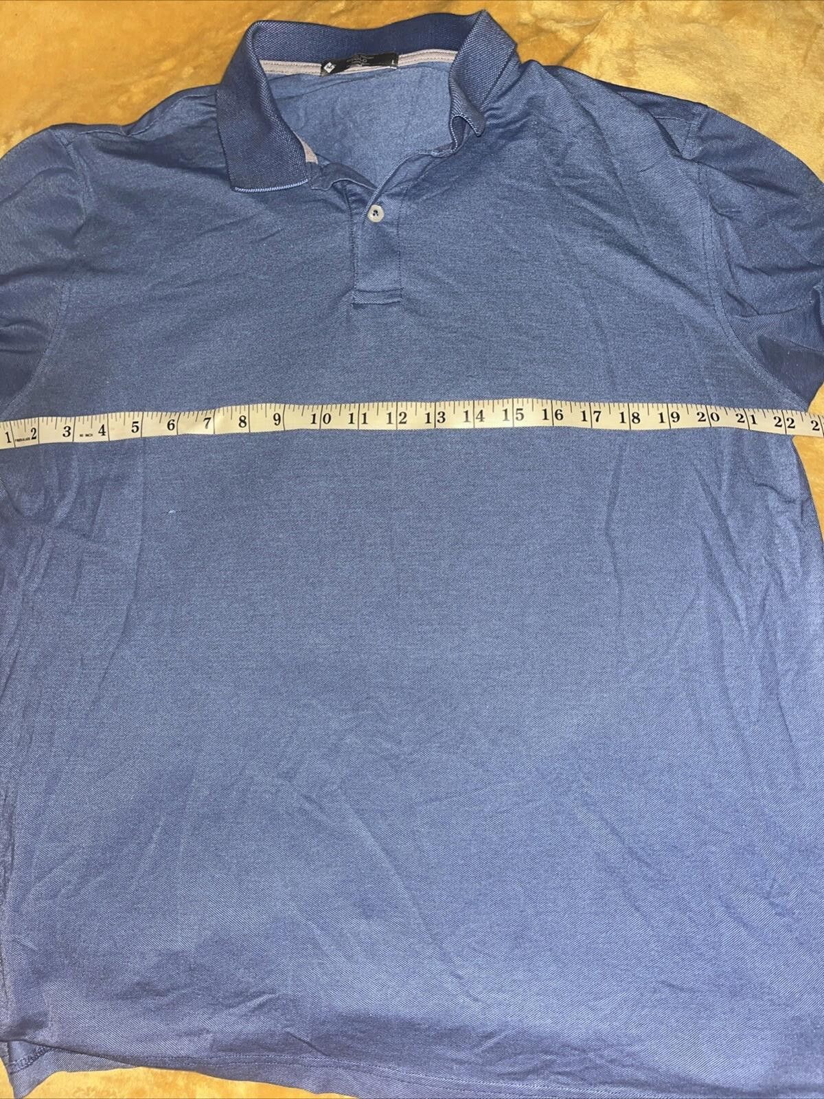 Other Member's Mark Short Sleeve Polo Shirt Men's Size L Blue Size US L / EU 52-54 / 3 - 4 Thumbnail