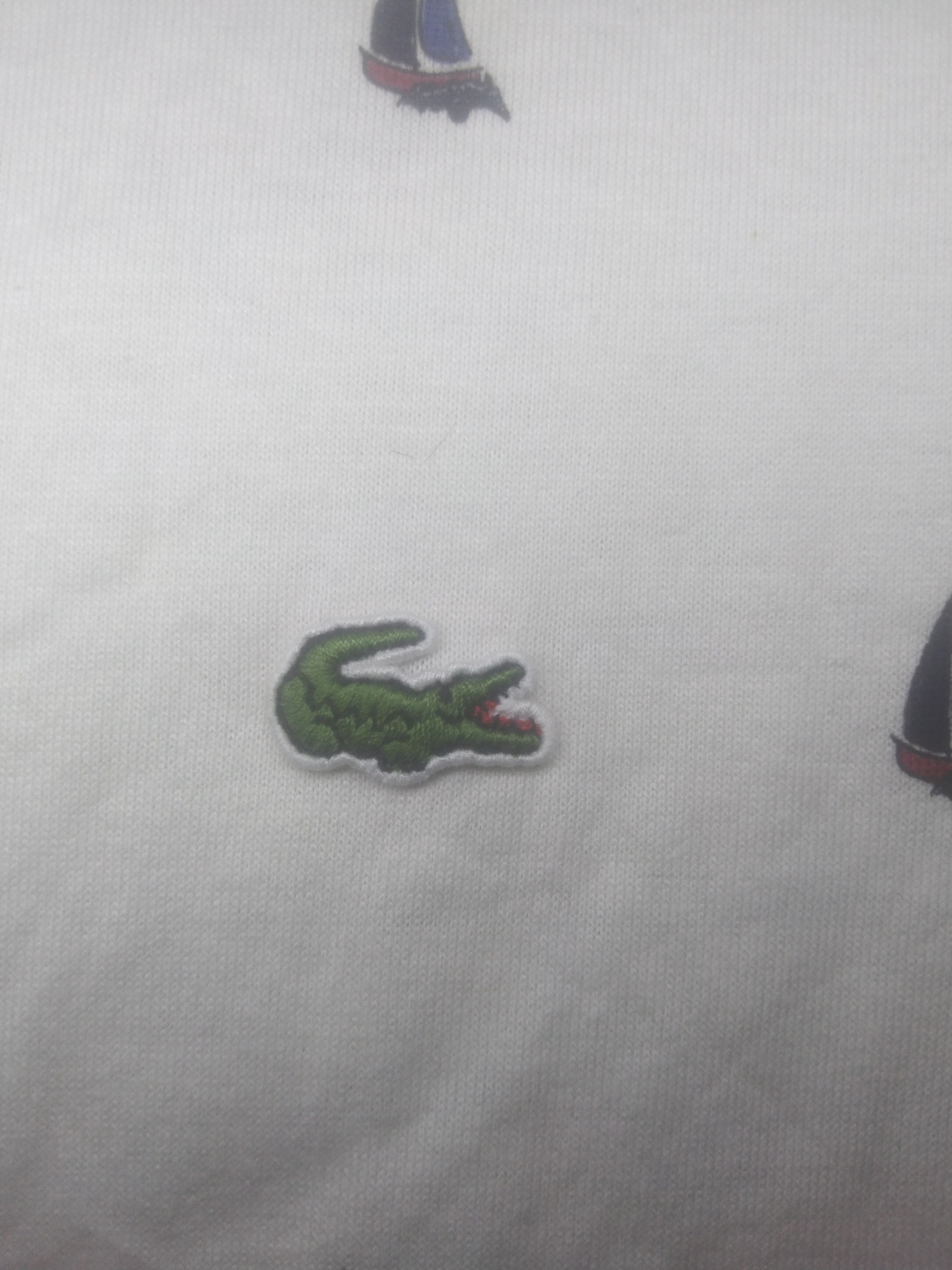Lacoste Slim fit Lacoste sailboat printed polo shirt Size US M / EU 48-50 / 2 - 5 Thumbnail