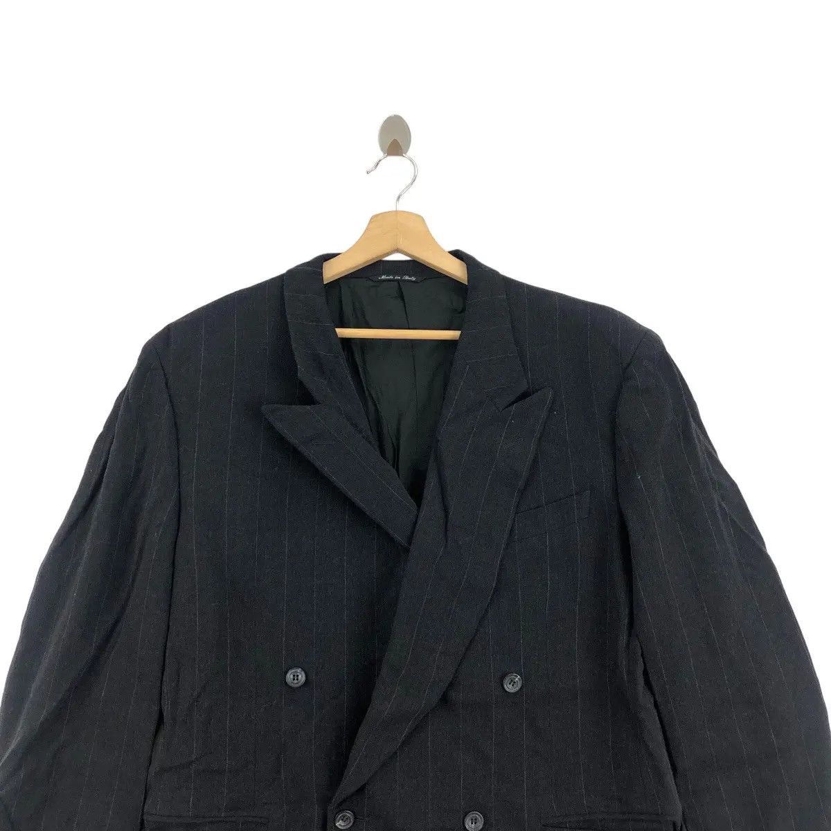 Canali Vtg CANALI PROPOSTA MARIO’S Double Breasted Blazer Pea Coat Size 44R - 4 Thumbnail