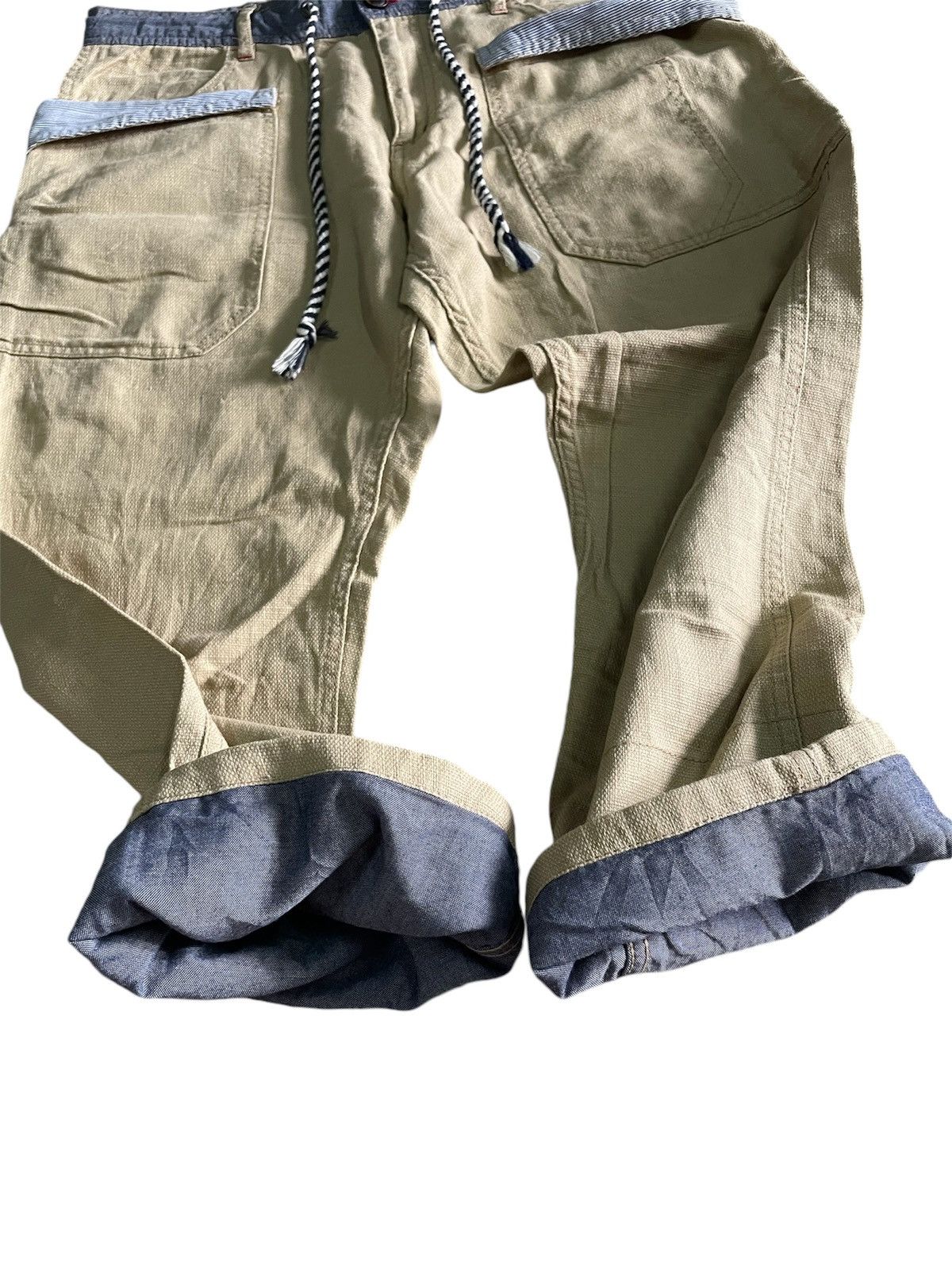 Other Dominate Handcrafted Jeans cropped pants Size US 33 - 8 Thumbnail
