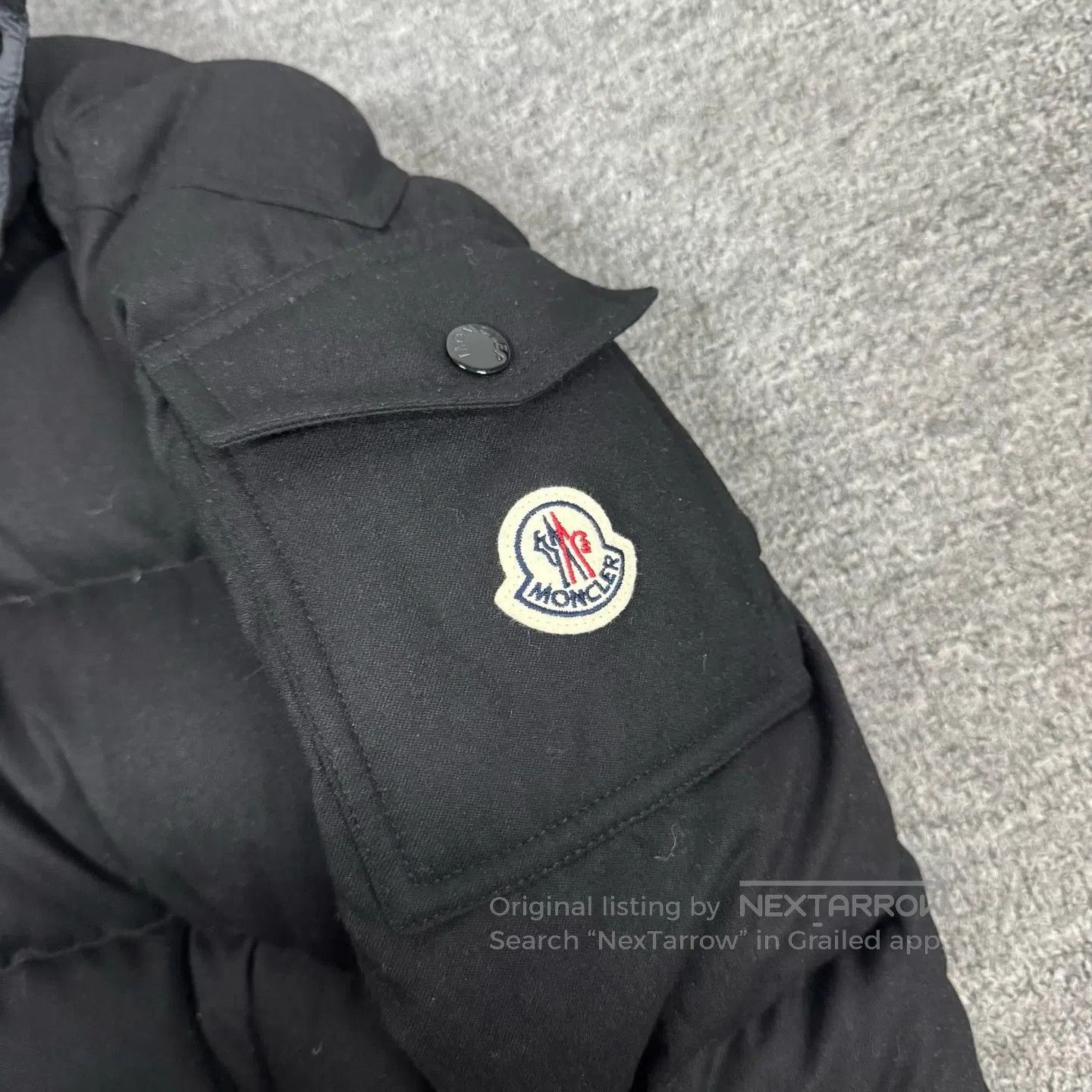 Moncler Moncler Montgenevre series Wool down jacket| Size US L / EU 52-54 / 3 - 3 Thumbnail