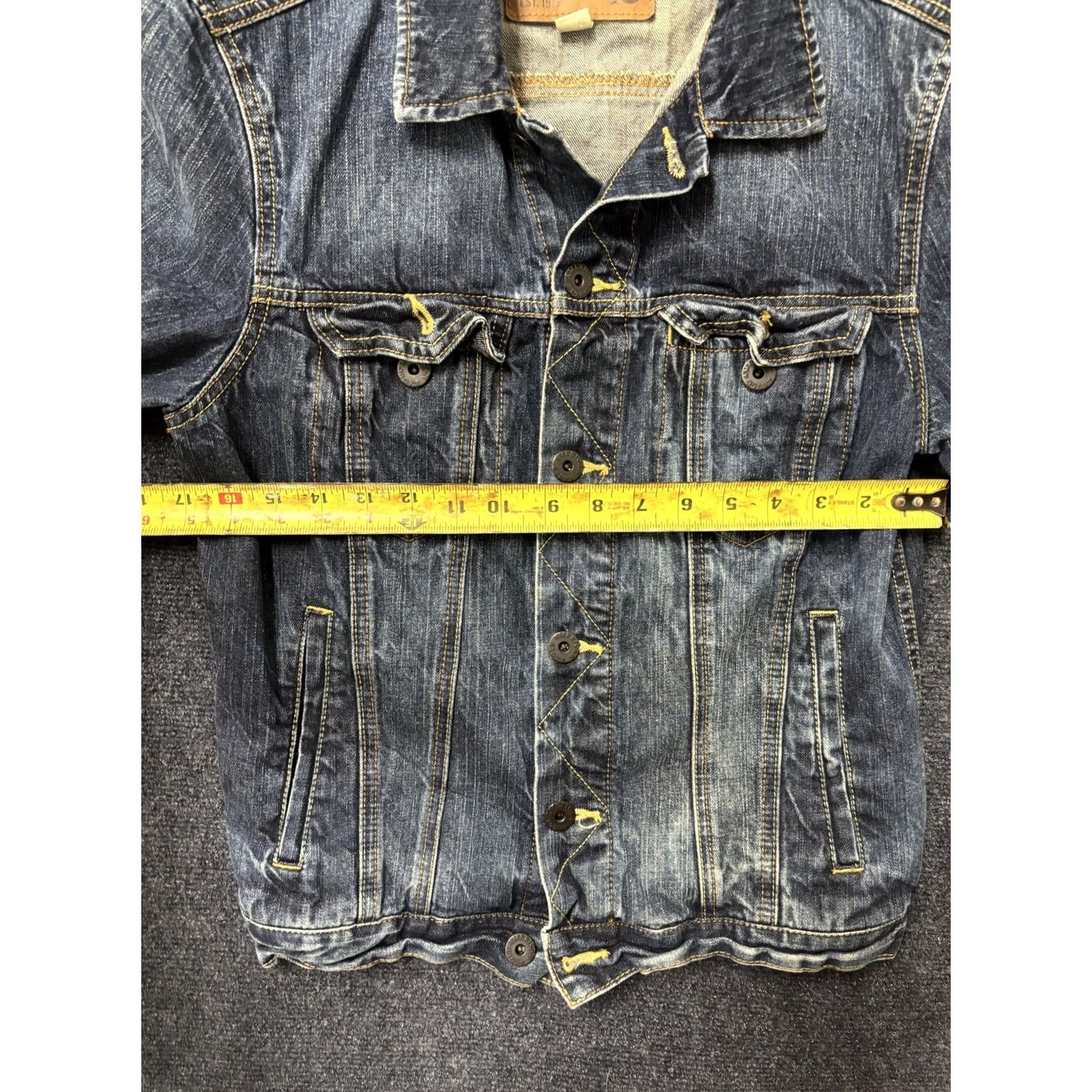 American Eagle Outfitters American Eagle Outfitters Jacket Women’s Small Blue Denim Biker Trucker Casual S Blue Spring Fall Size S / US 4 / IT 40 - 4 Thumbnail