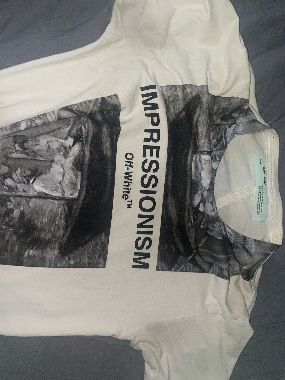 Off-White Off-White Impressionism T-Shirt Size US M / EU 48-50 / 2 - 4 Thumbnail