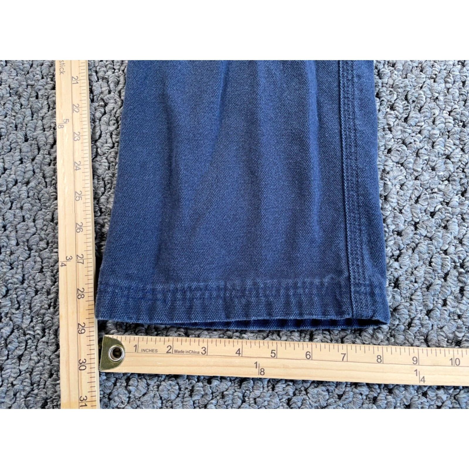 Vintage VINTAGE Duluth Men's Cargo Pants Workwear Relaxed Fit Blue Cotton 38 x 29 Outdoor Size US 38 / EU 54 - 6 Thumbnail