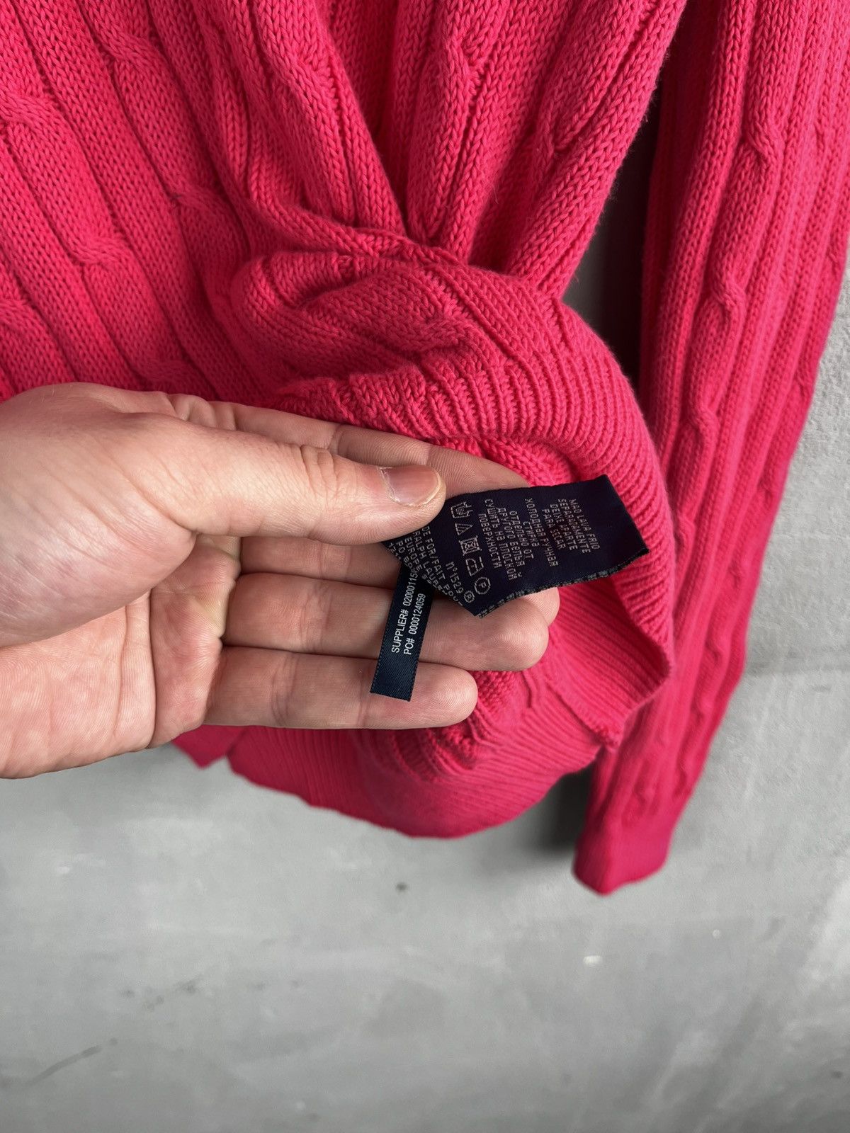 Polo Ralph Lauren Polo Ralph Lauren pink sweater vintage size l Size L / US 10 / IT 46 - 8 Thumbnail