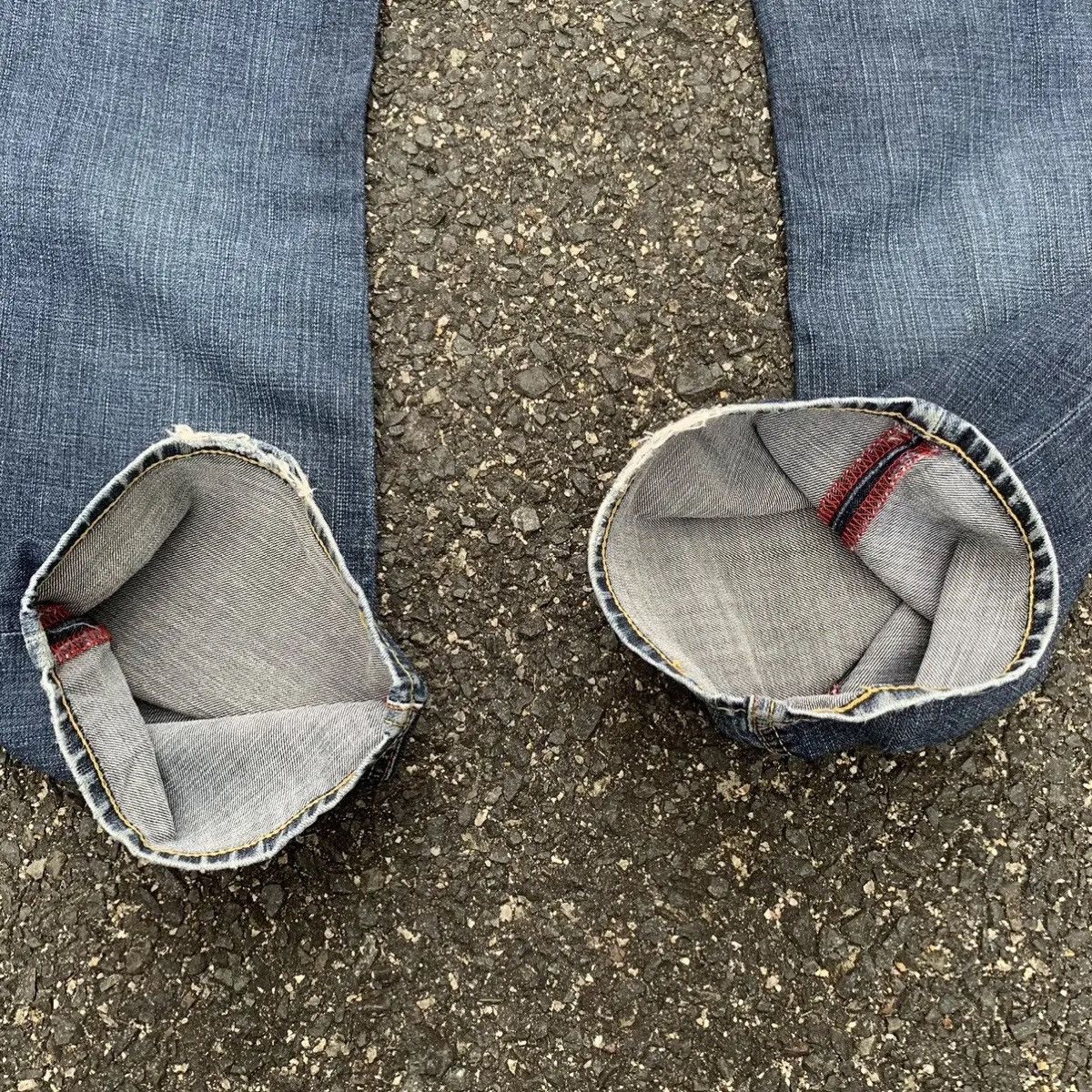 Pro Edge Vintage Edwin 512 Jeans 34x31 Mini Flare Denim Bootcut Pants Size US 34 / EU 50 - 16 Thumbnail