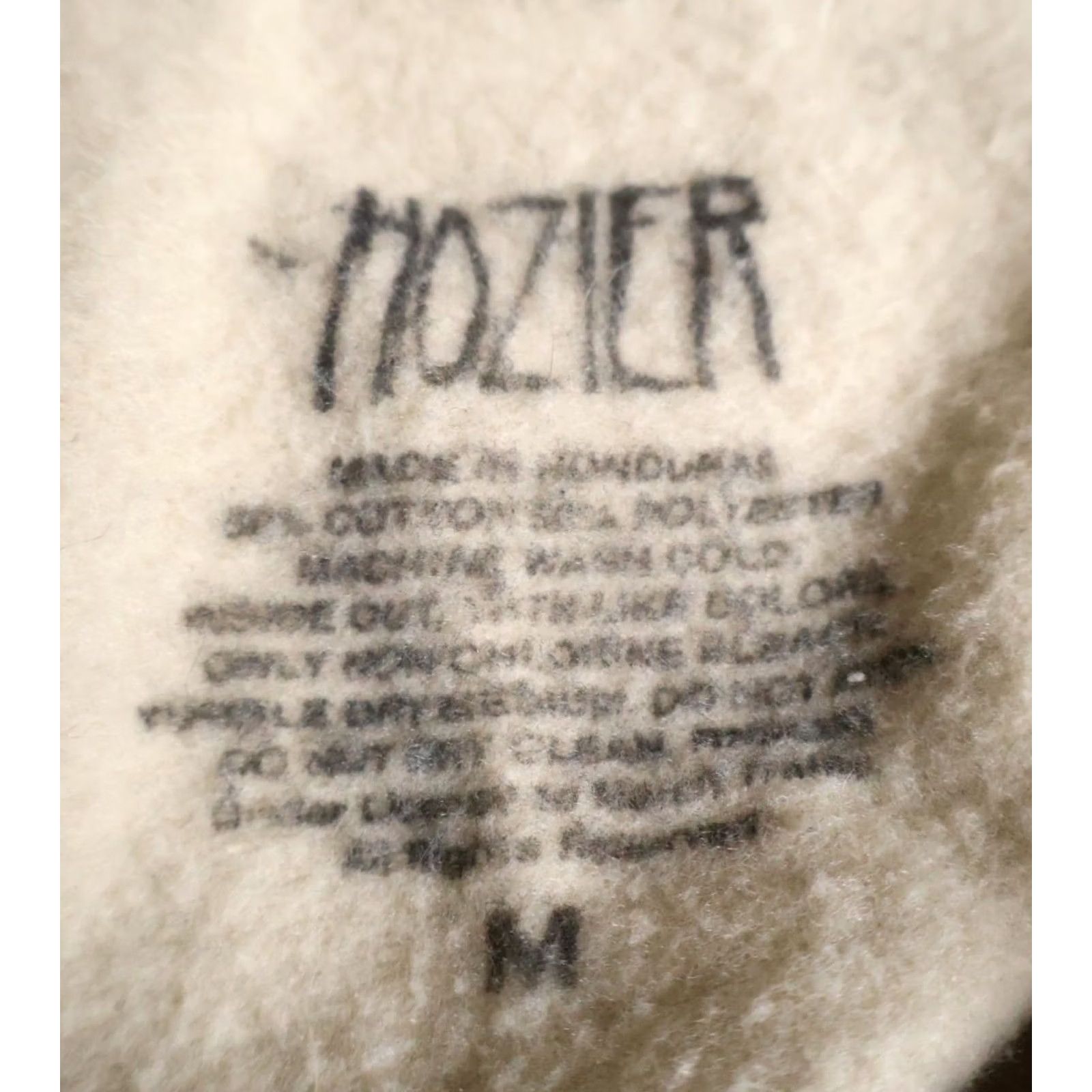 Doublet Hozier Shirt Mens M Beige Hoodie Men Drawstring Sweatshirt Double Sided Print Size US M / EU 48-50 / 2 - 3 Thumbnail