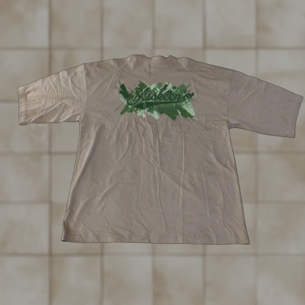 Vintage Miskeen T-Shirt Mens XL Beige Logo Crew Neck Short Sleeve Vintage? (adjusted) Size US XL / EU 56 / 4 - 1 Thumbnail