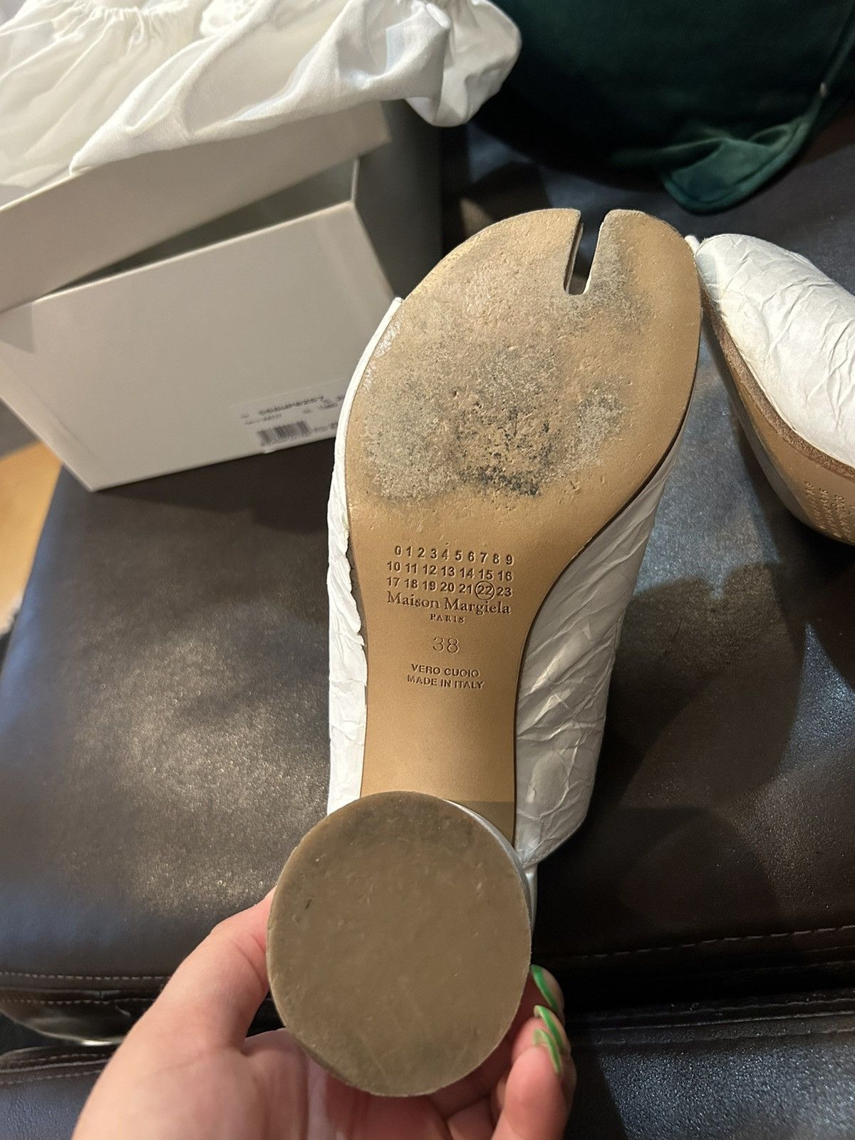 Maison Margiela Tabi open-toe sandals Size US 8 / IT 38 - 6 Thumbnail