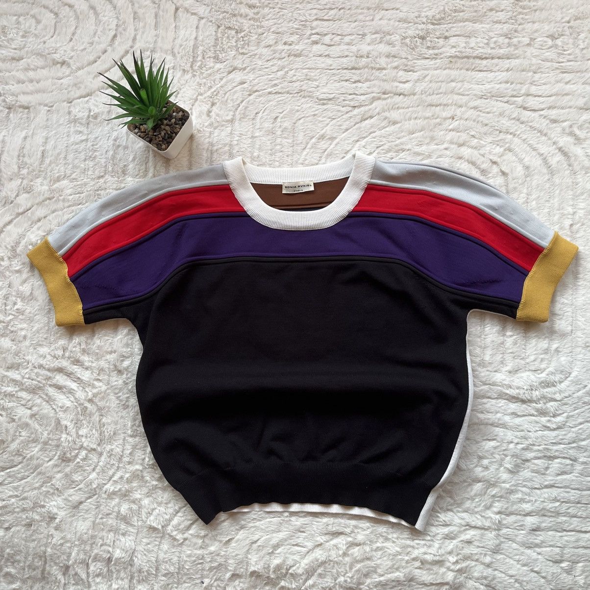Sonia Rykiel 📌 Crazy Sonia Rykiel Sweatshirt Tee Size L / US 10 / IT 46 - 1 Thumbnail