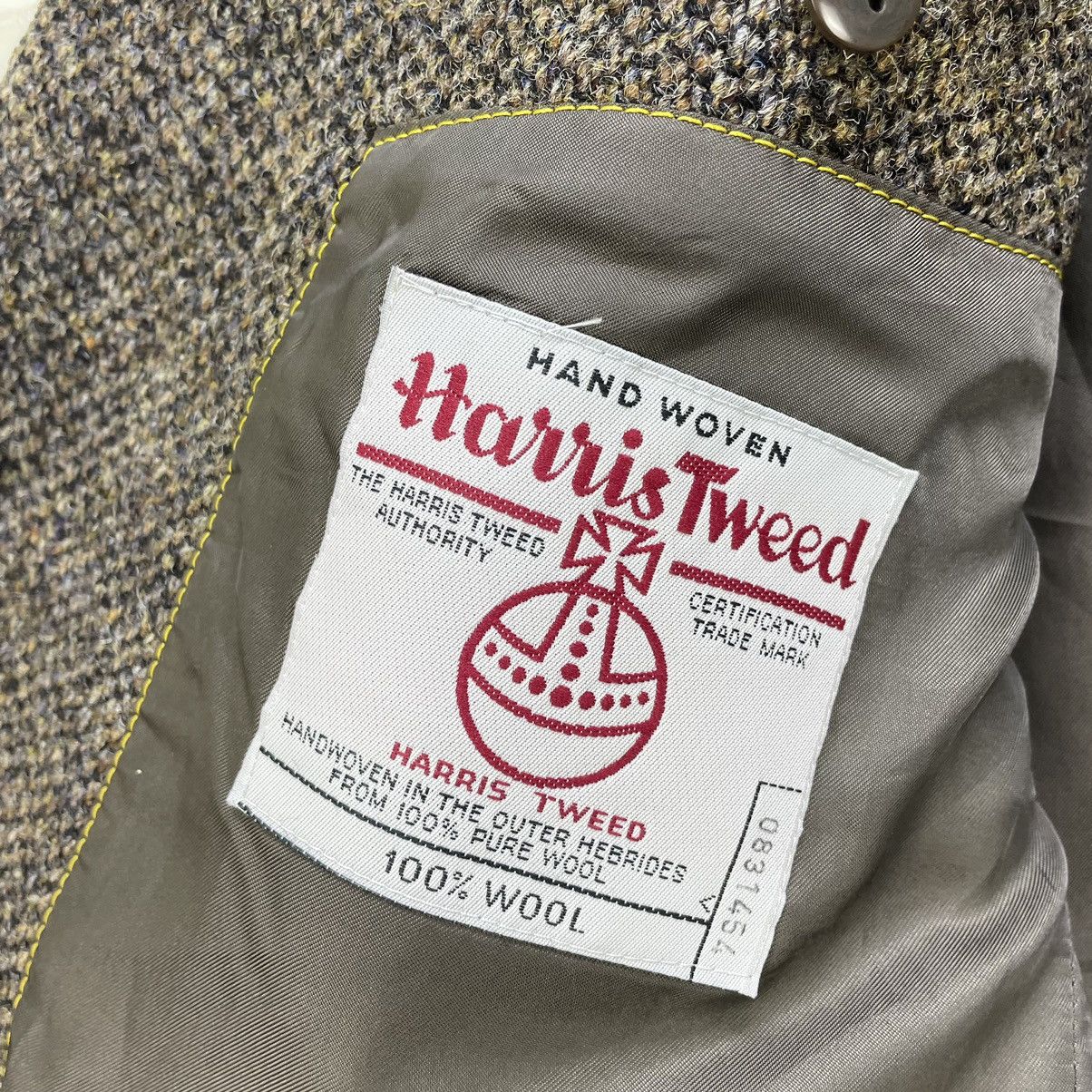 Harris Tweed × Stanley Blacker 💥Vintage Haris Tweed X Stanley Blacker Jacket Size US M / EU 48-50 / 2 - 5 Thumbnail
