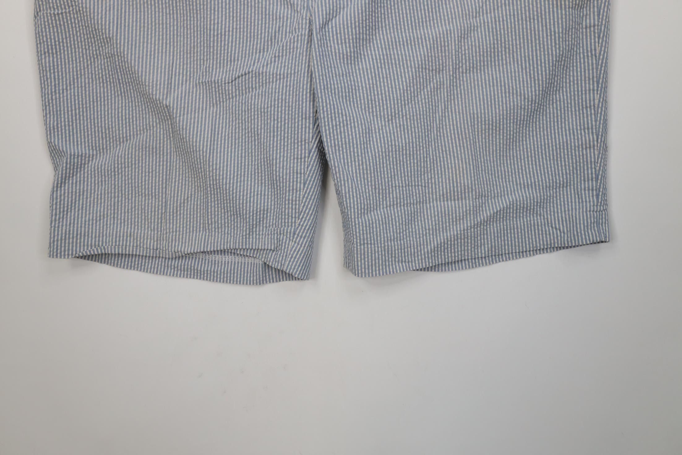 Polo Ralph Lauren Vintage 90s Ralph Lauren Seersucker Striped Chino Shorts Size US 44 / EU 60 - 4 Thumbnail