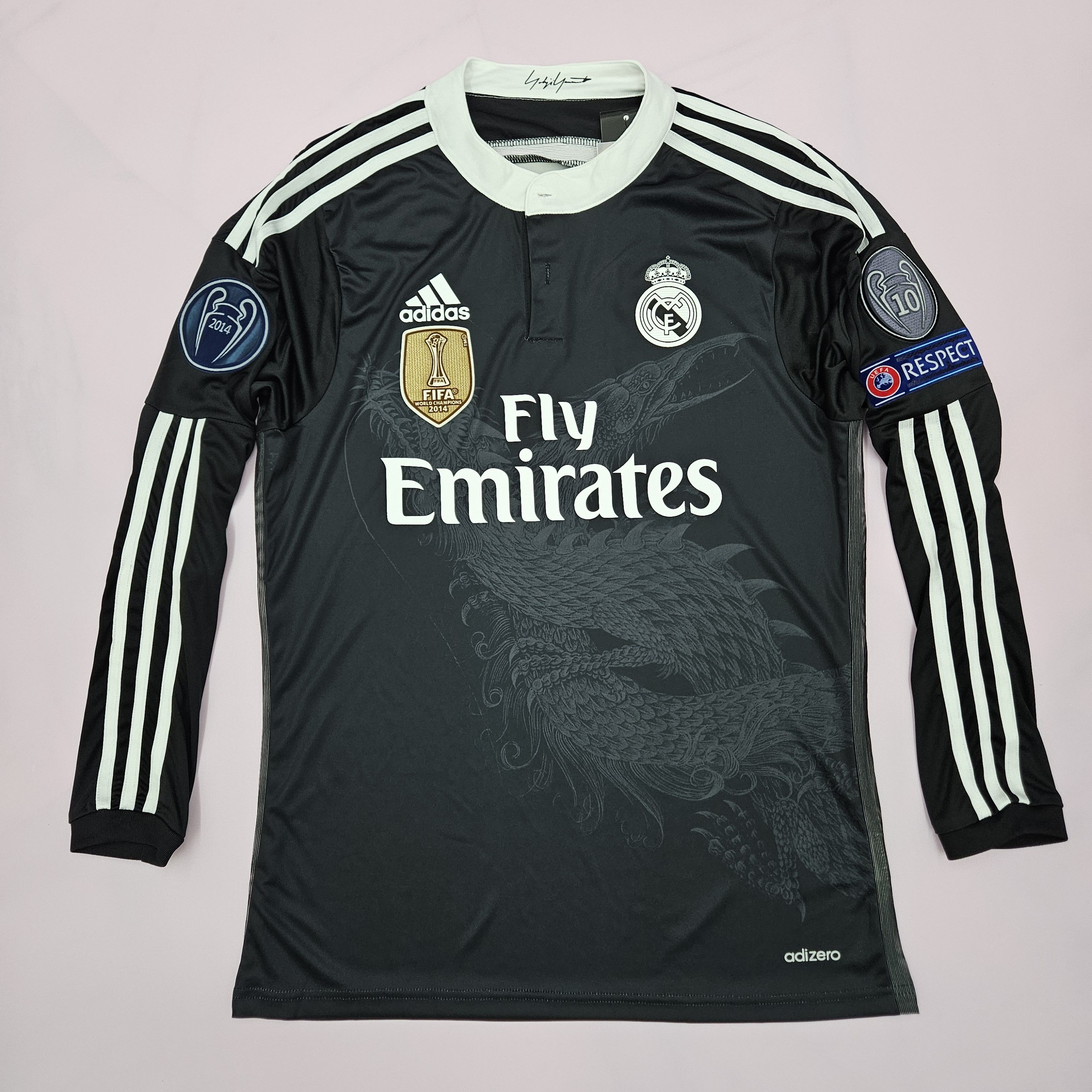 Other Real Madrid Adizero Third 2014/15 Dragon UCL Long Sleeve Y3 Size US M / EU 48-50 / 2 - 3 Thumbnail