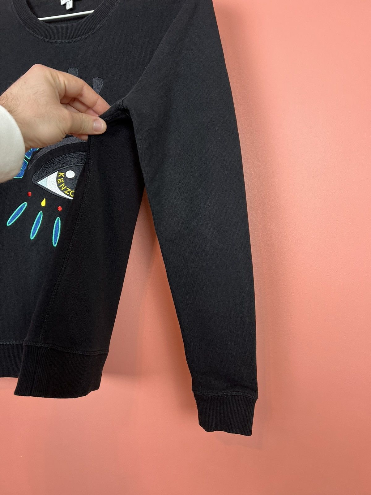 Kenzo Kenzo sweatshirt luxury womens eye y2k streetwear Size L / US 10 / IT 46 - 6 Thumbnail
