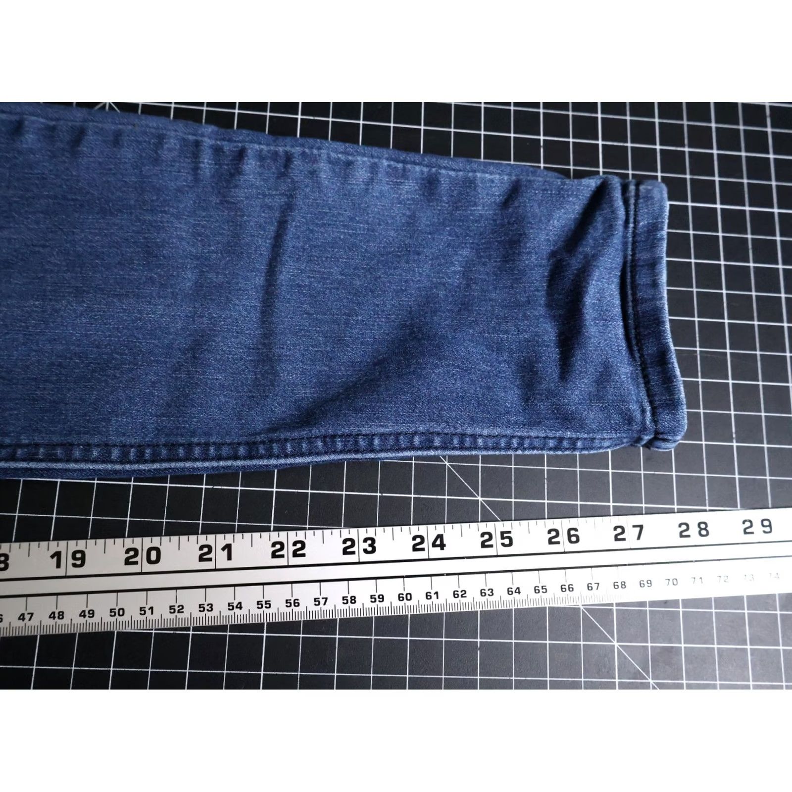 Vintage Democracy Ab Technology Jeans Women's 2 (28 x 28) Blue Tapered Leg Denim Size 26" / US 2 / IT 38 - 6 Thumbnail