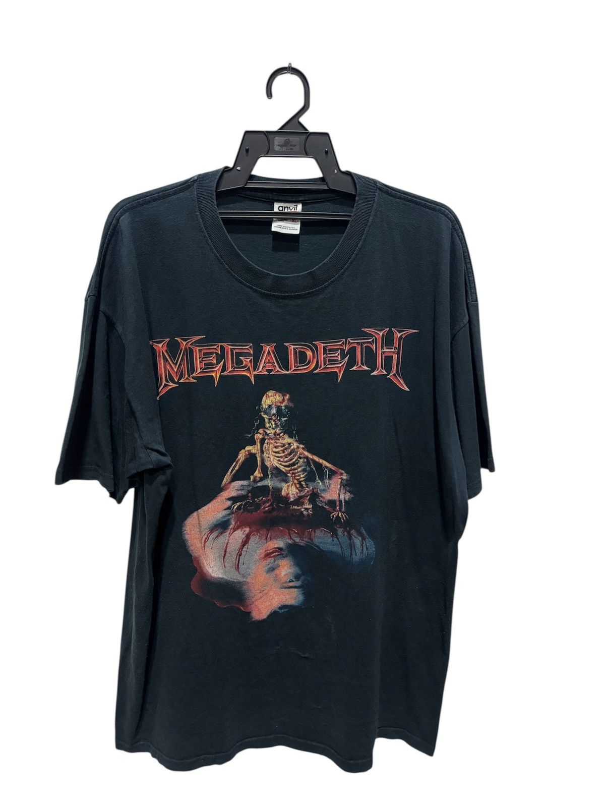 Band Tees Vintage Megadeth 01/02 World Tour Size US XL / EU 56 / 4 - 1 Thumbnail