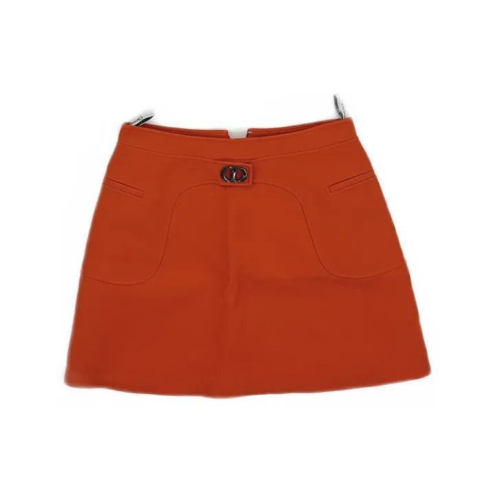 Dior Casual Fashion Solid Color Mini Skirt