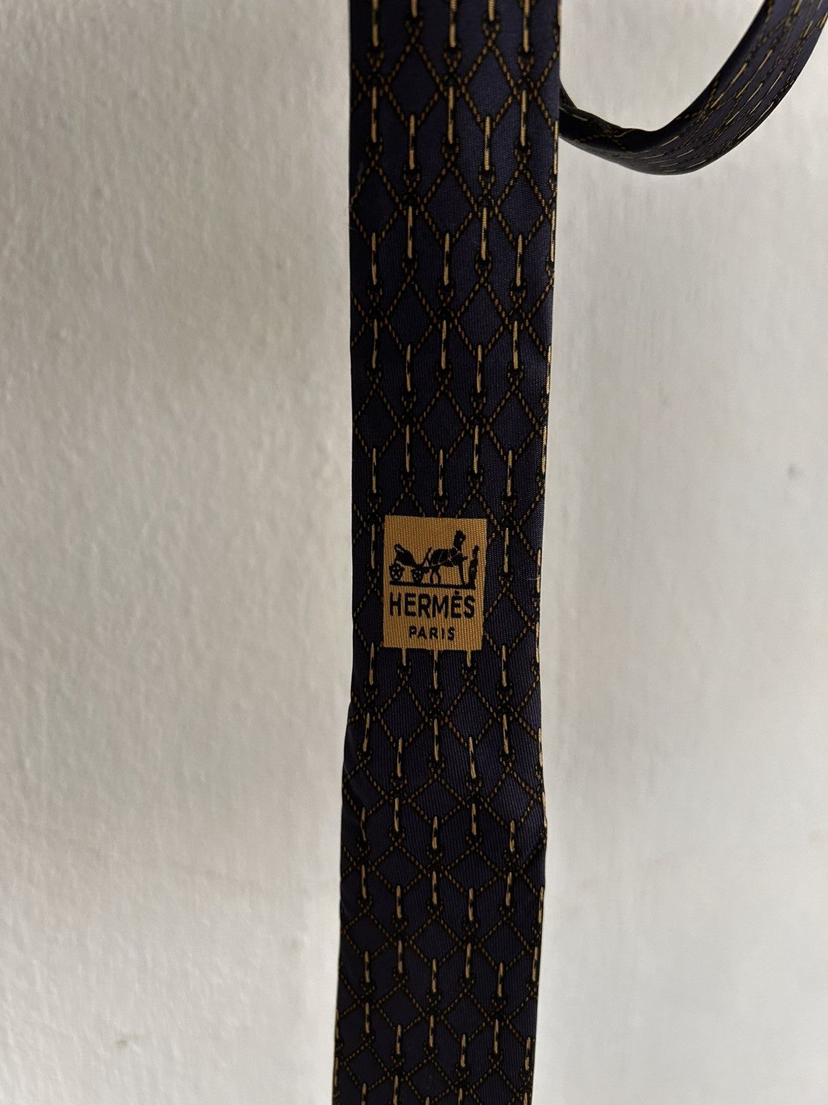 Hermes Hermes Vintage Tie Size ONE SIZE - 5 Thumbnail