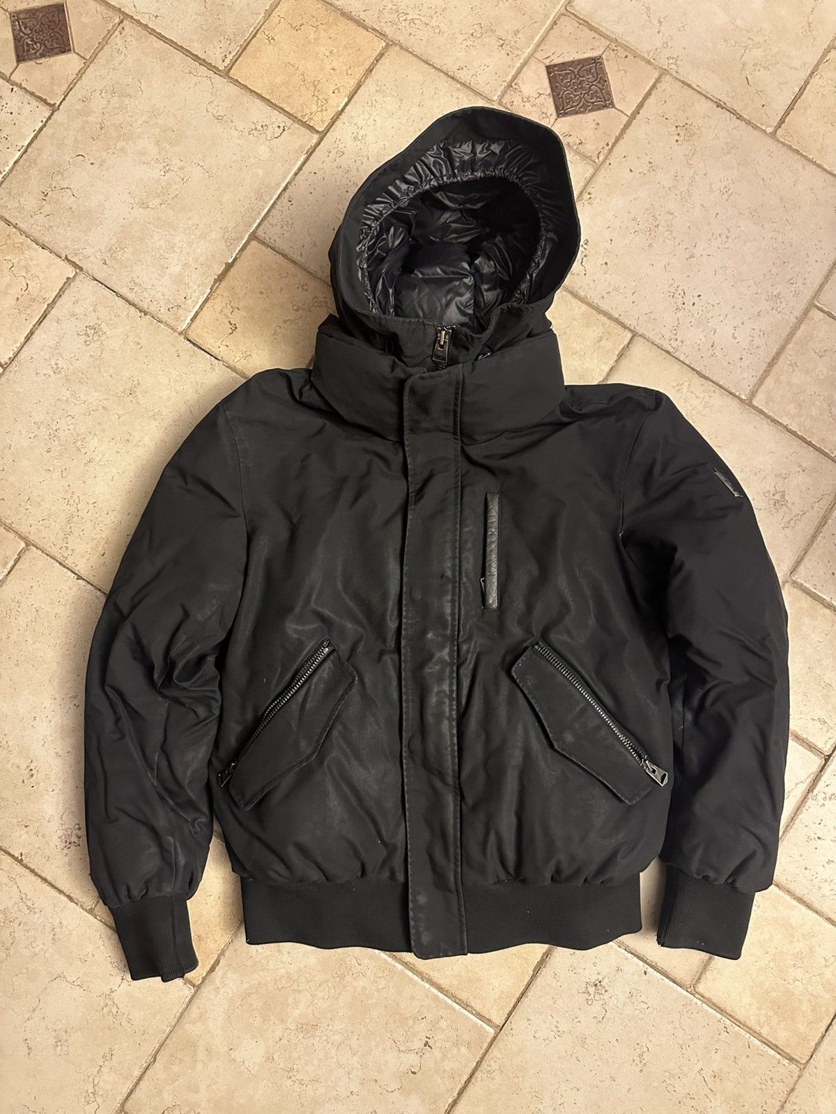 Mackage Mackage Men’s Dixon Down Bomber Jacket Size 40 Black Puffer Size US M / EU 48-50 / 2 - 1 Thumbnail