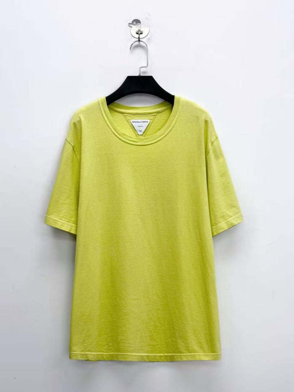 Bottega Veneta Bottega Veneta Yellow Logo T-Shirt Size XL Size US XL / EU 56 / 4 - 1 Thumbnail