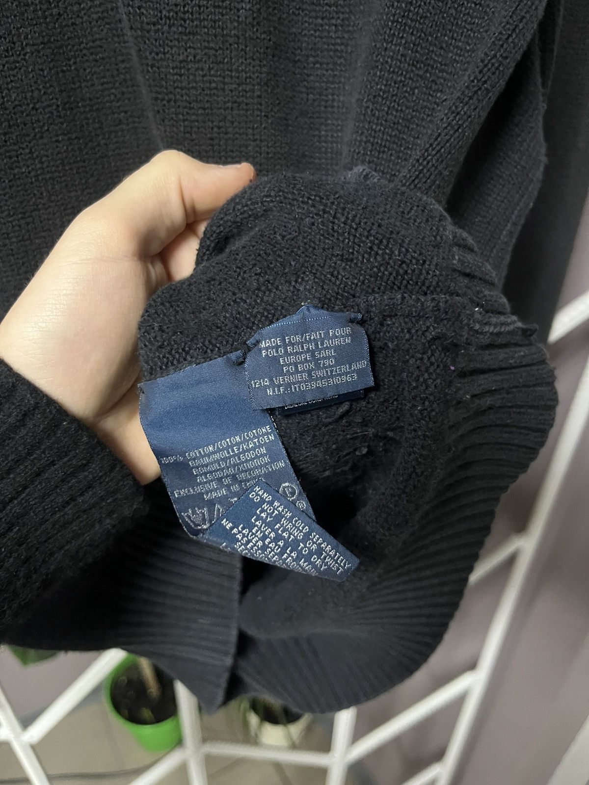 Polo Ralph Lauren Vintage Half Zip Knitted Polo Ralph Lauren Sweater Size US M / EU 48-50 / 2 - 6 Thumbnail