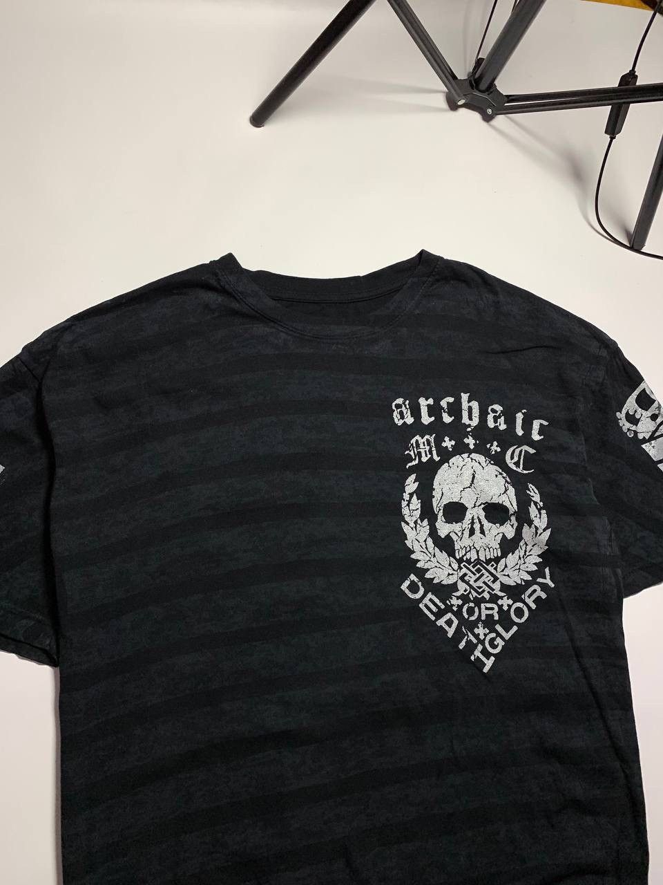 Affliction × Ed Hardy × Tapout Y2K Archaic by Affliction Graphic Rare T-shirt size xl Size US XL / EU 56 / 4 - 8 Thumbnail
