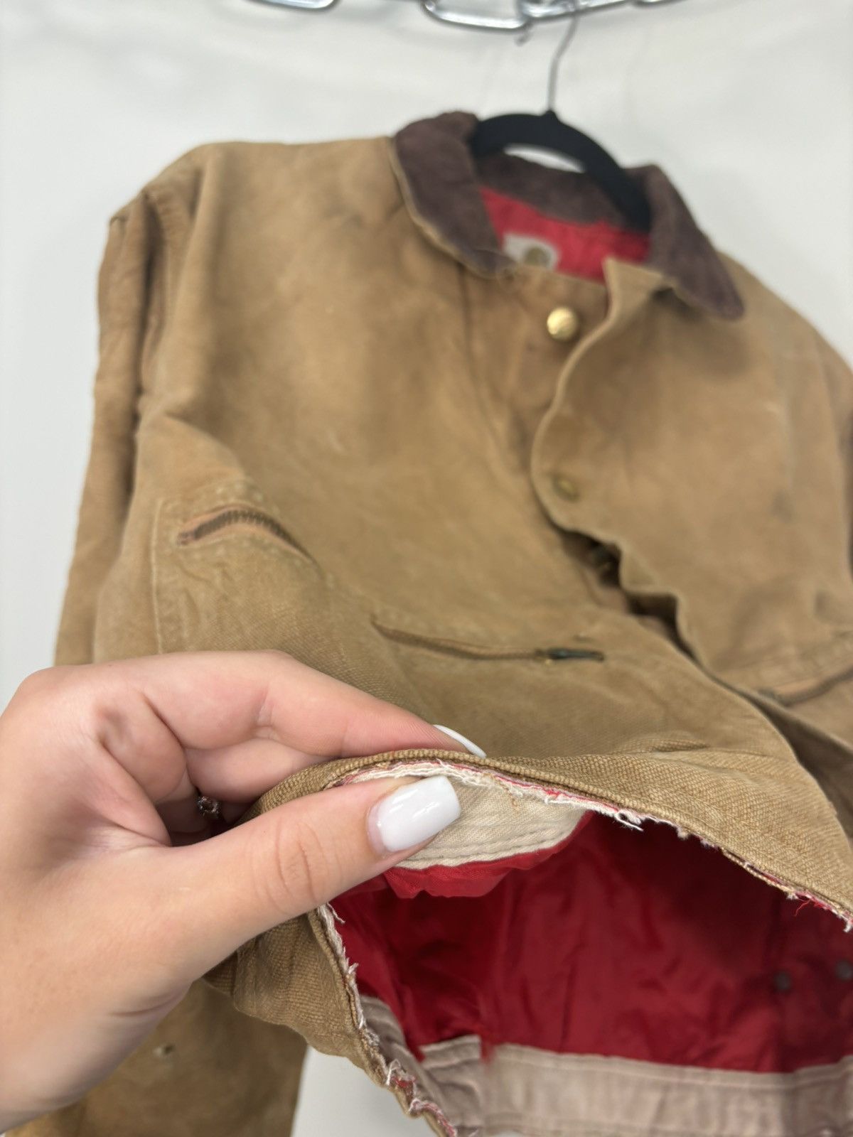 Carhartt Vintage Carhartt USA 80s Faded Boxy Cropped Detroit Jacket Size US M / EU 48-50 / 2 - 15 Thumbnail