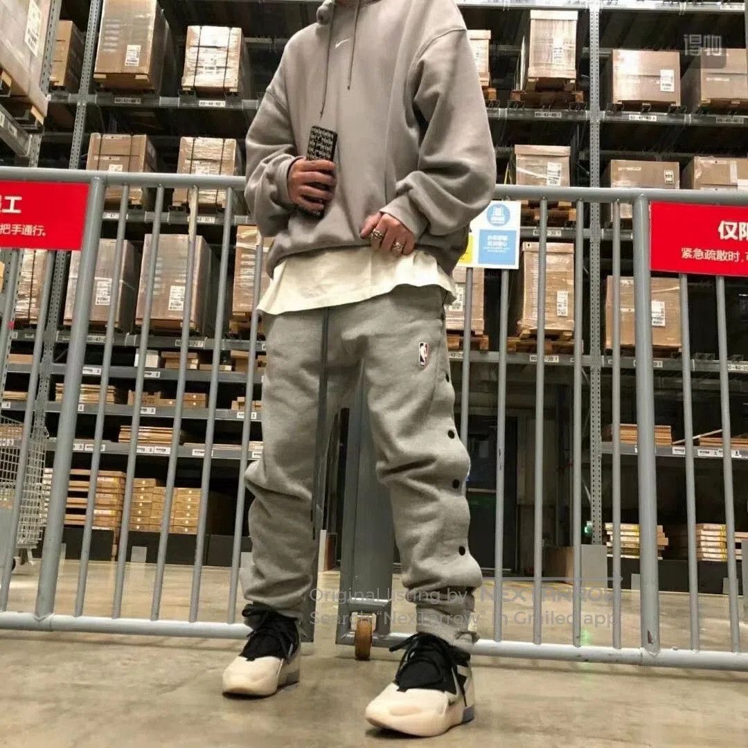 Visvim Nike x Fear Of God Gray Hoodie. Size US S / EU 44-46 / 1 - 5 Thumbnail