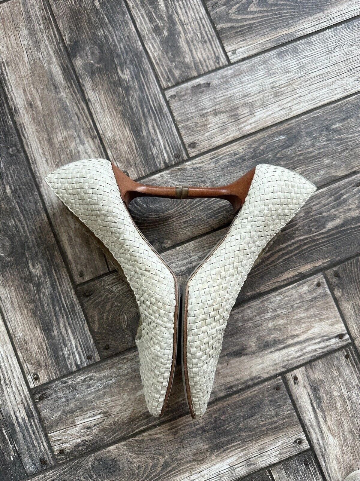 Pons Quintana Pons Quintana Summer Braided Heels Leather Shoes Size US 7.5 / IT 37.5 - 13 Thumbnail